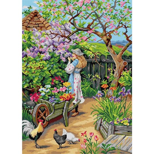 Orchidea Spring Blossoms Gobelin Canvas Kit